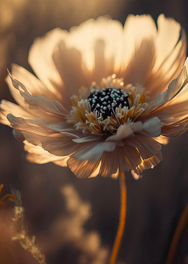 Canvastavla - Central Flower