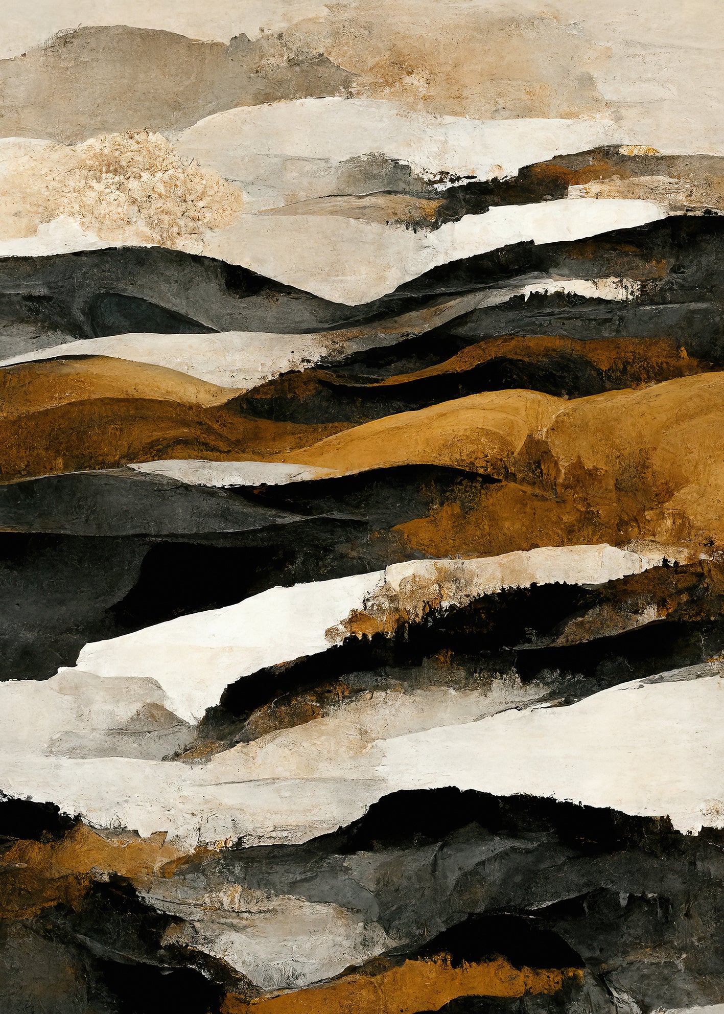 Canvastavla - Abstract Symphony No2