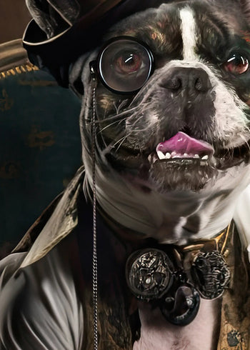Canvastavla - Baron von Bark