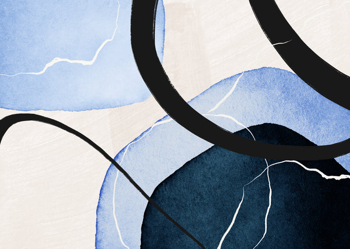 Canvastavla - Abstract Aquatic No3