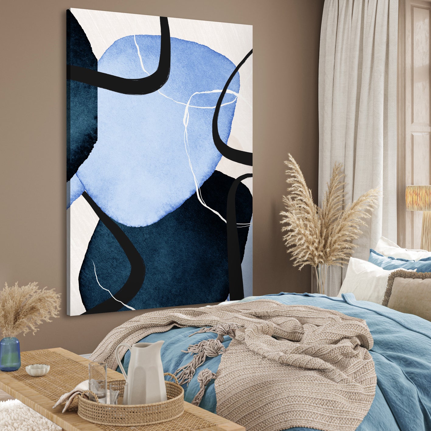 Canvastavla - Abstract Aquatic No2