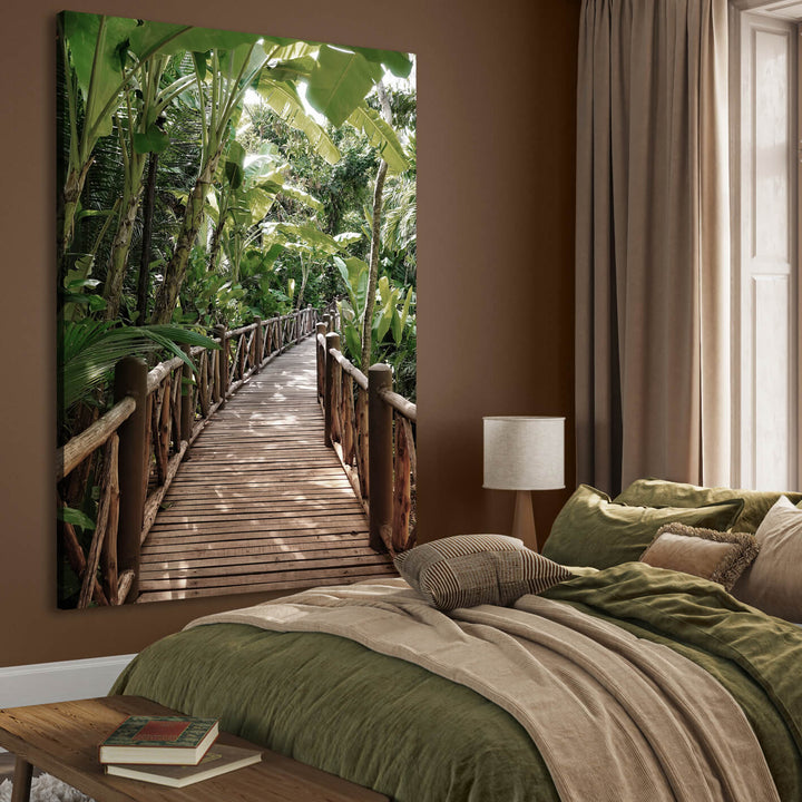 Canvastavla - Jungle Tranquility
