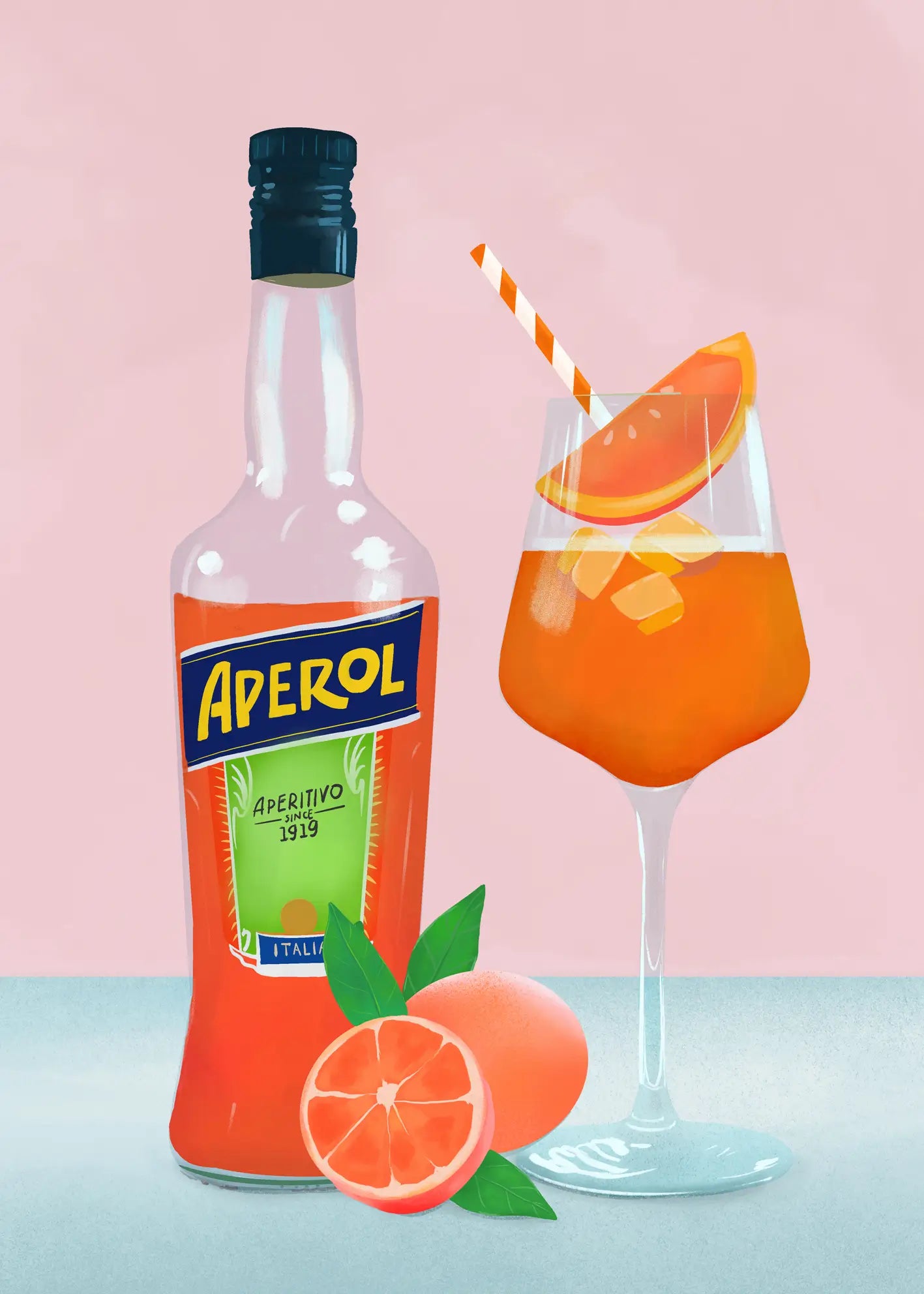 Canvastavla - Aperol Bliss