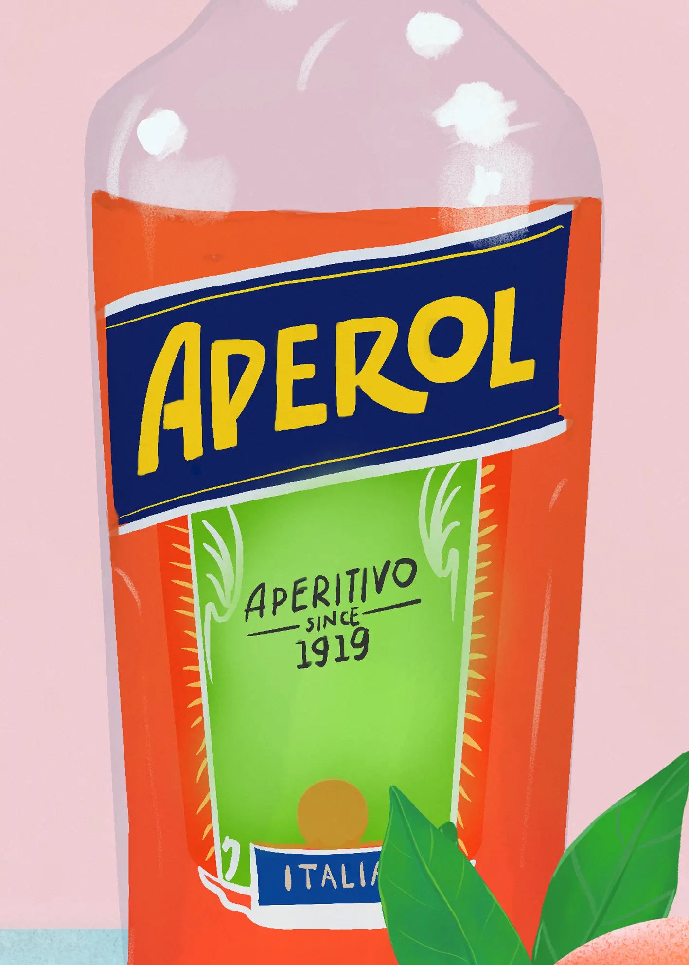 Canvastavla - Aperol Bliss