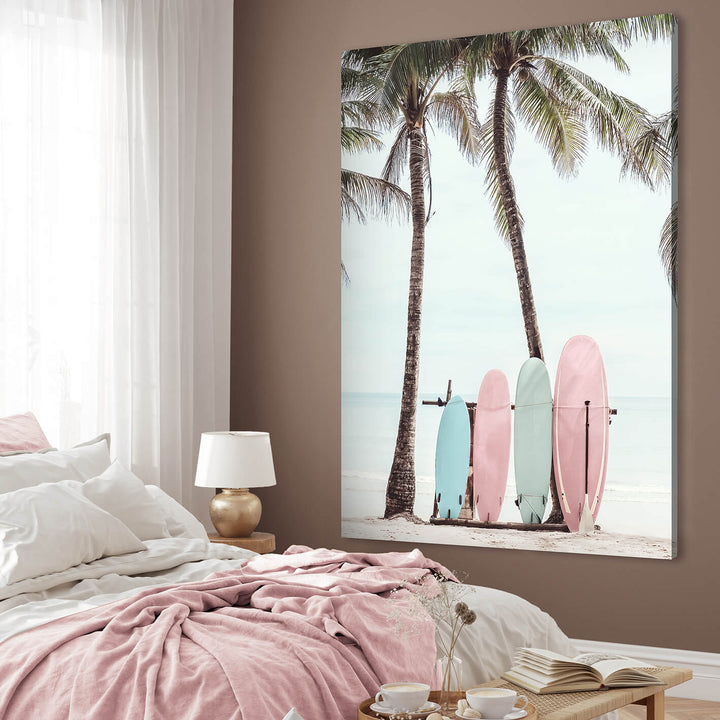 Canvastavla - Surfboards aesthetic