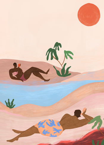 Canvastavla - Sunset Relaxation