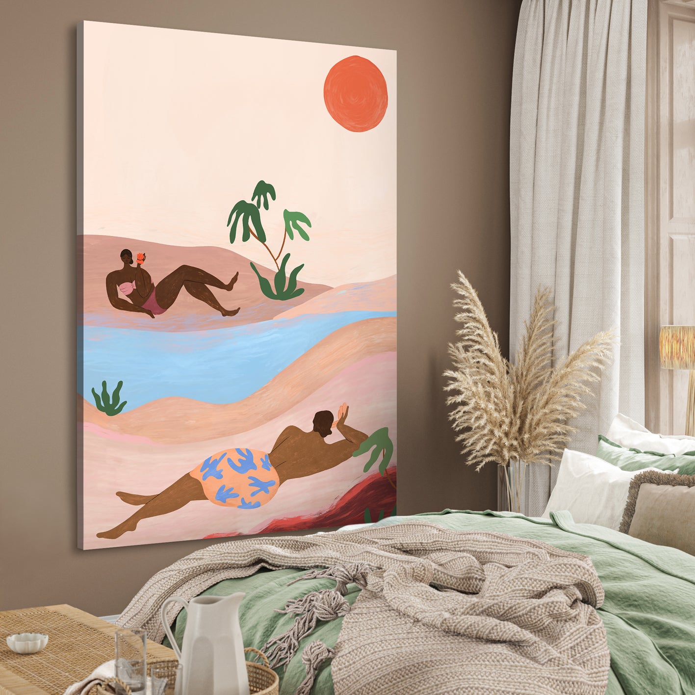 Canvastavla - Sunset Relaxation