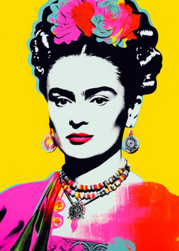 Canvastavla - Pop Art Frida