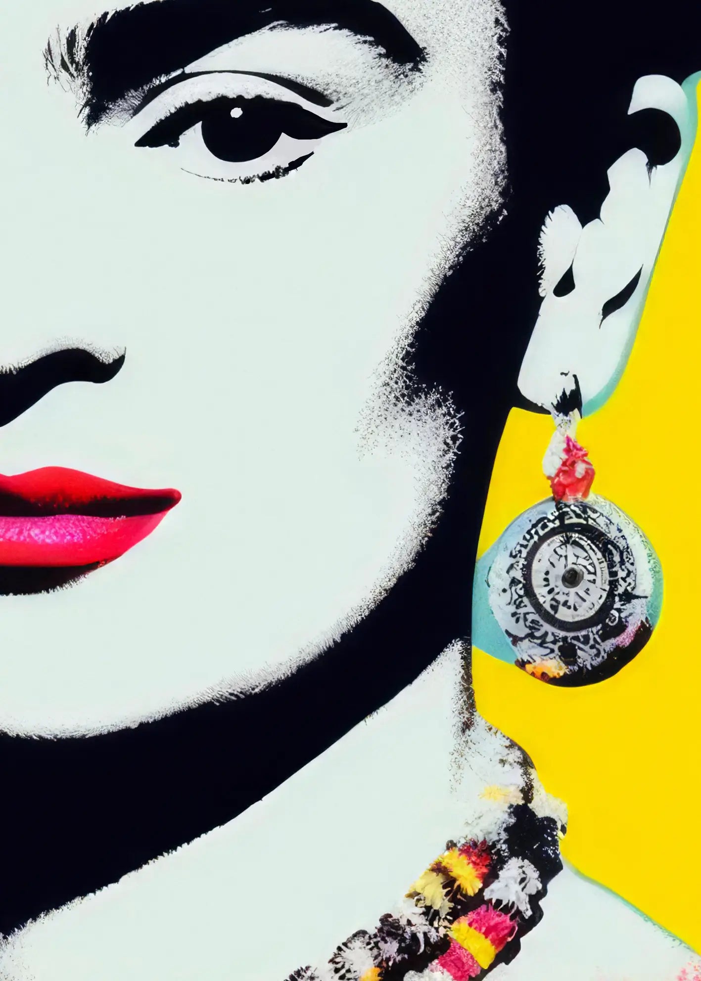 Canvastavla - Pop Art Frida