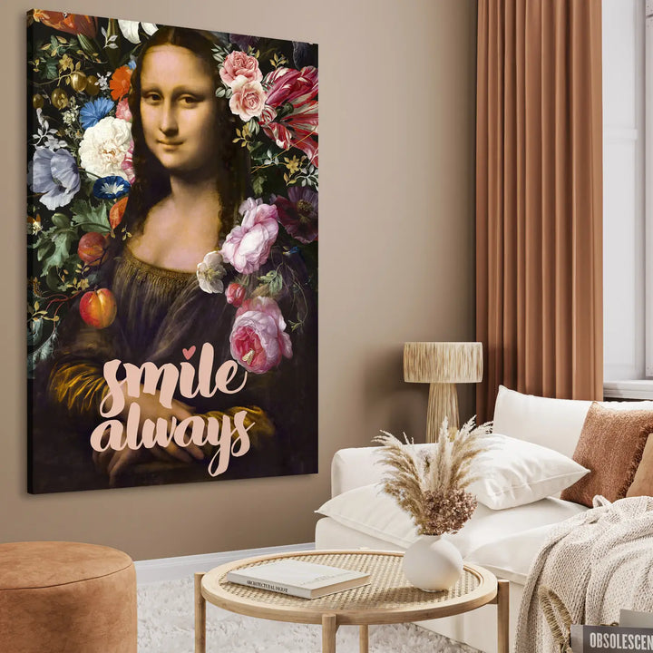 Canvastavla - Blooming Mona