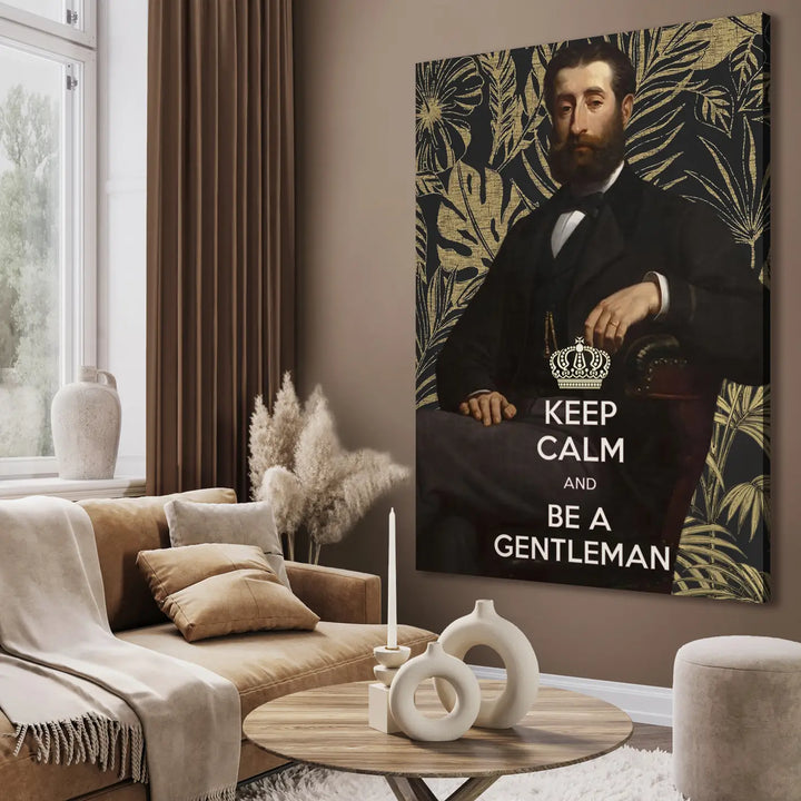 Canvastavla - Vintage Sophistication