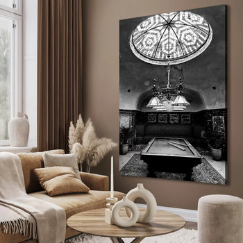 Canvastavla - The Billiard Chamber