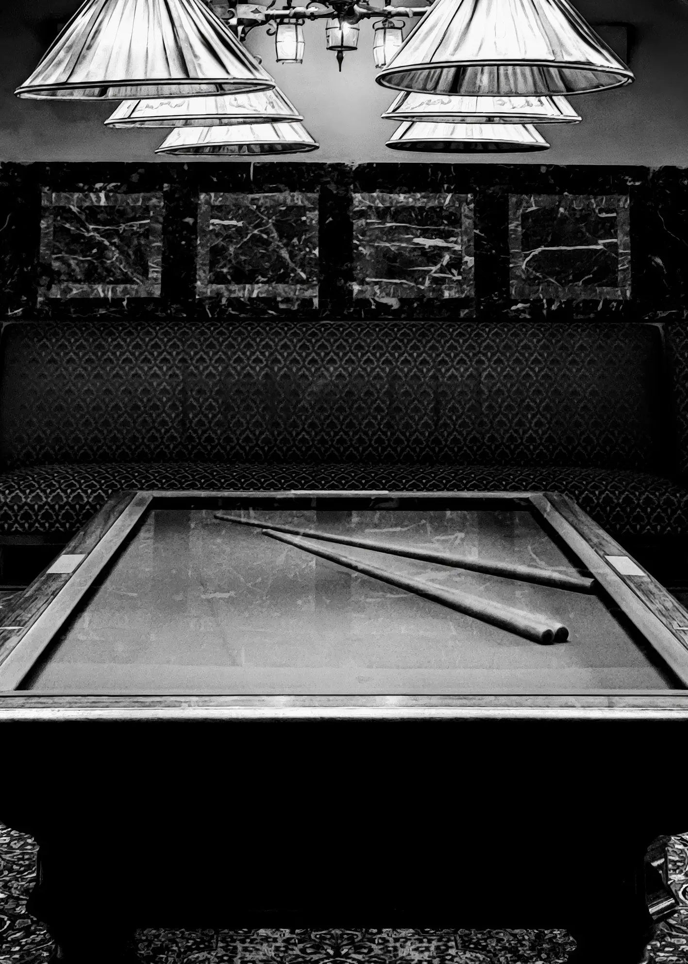 Canvastavla - The Billiard Chamber