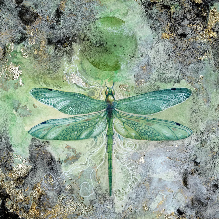 Canvastavla - Emerald Serenity