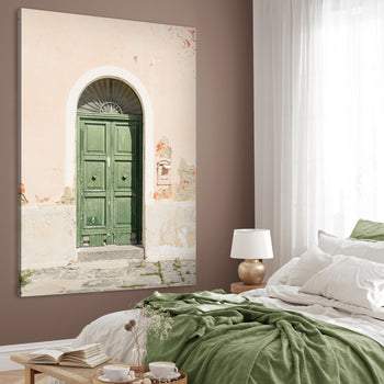 Canvastavla - Green Door