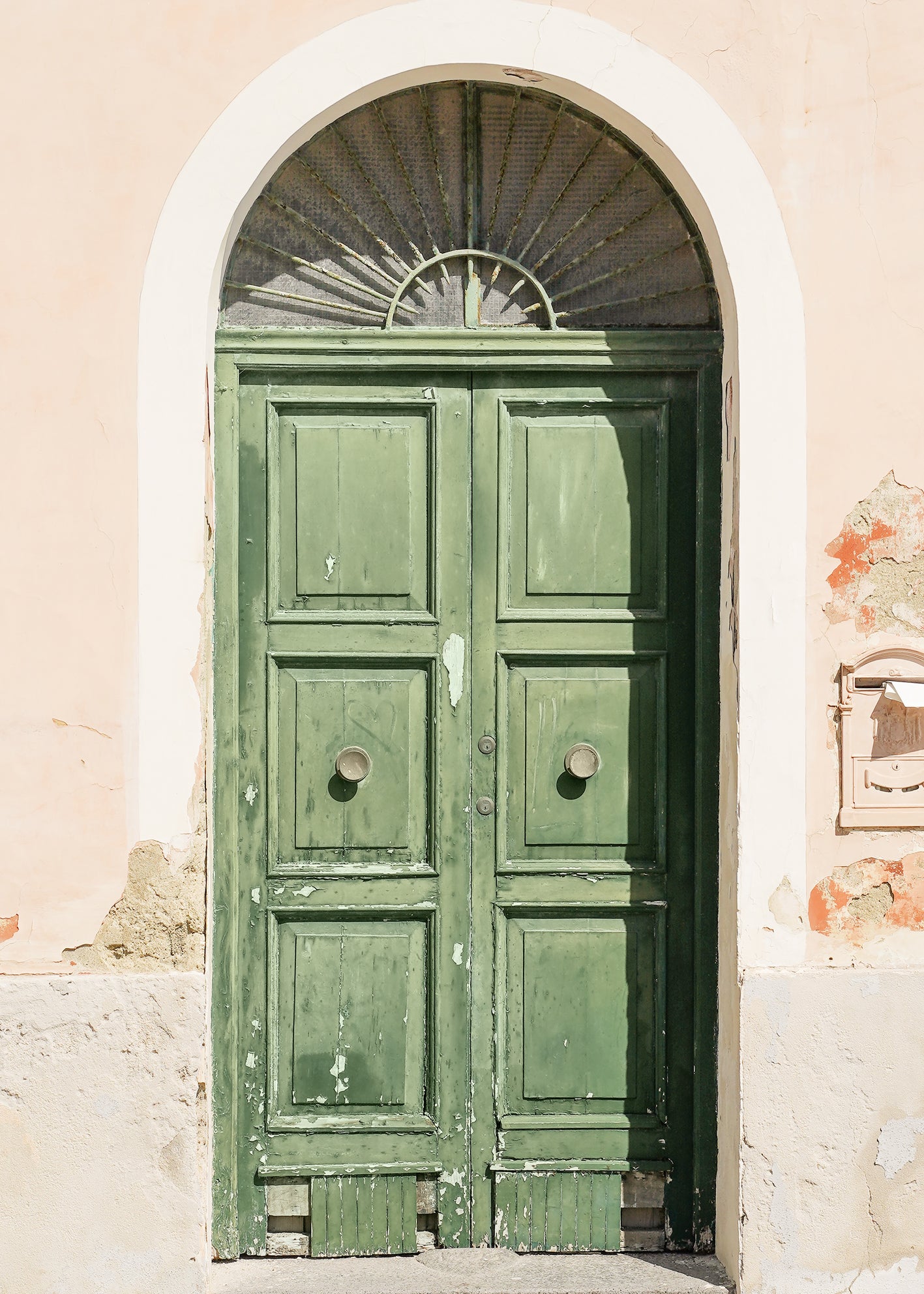 Canvastavla - Green Door