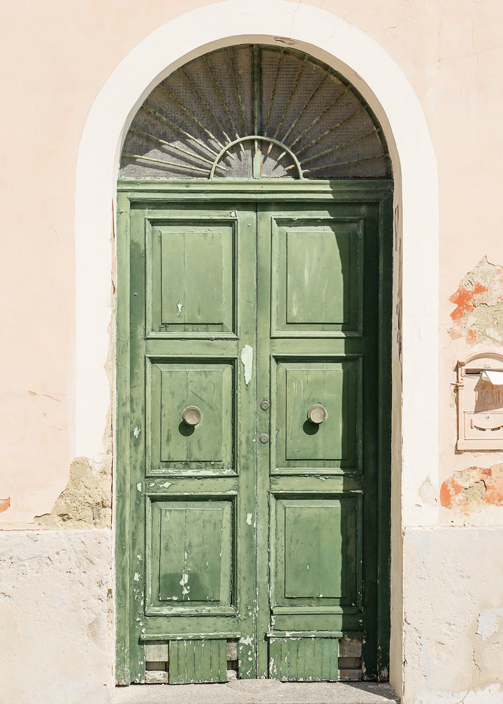 Canvastavla - Green Door