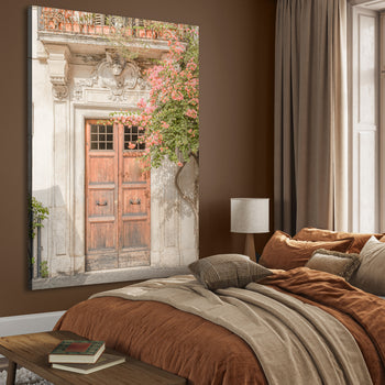 Canvastavla - Blossom Door