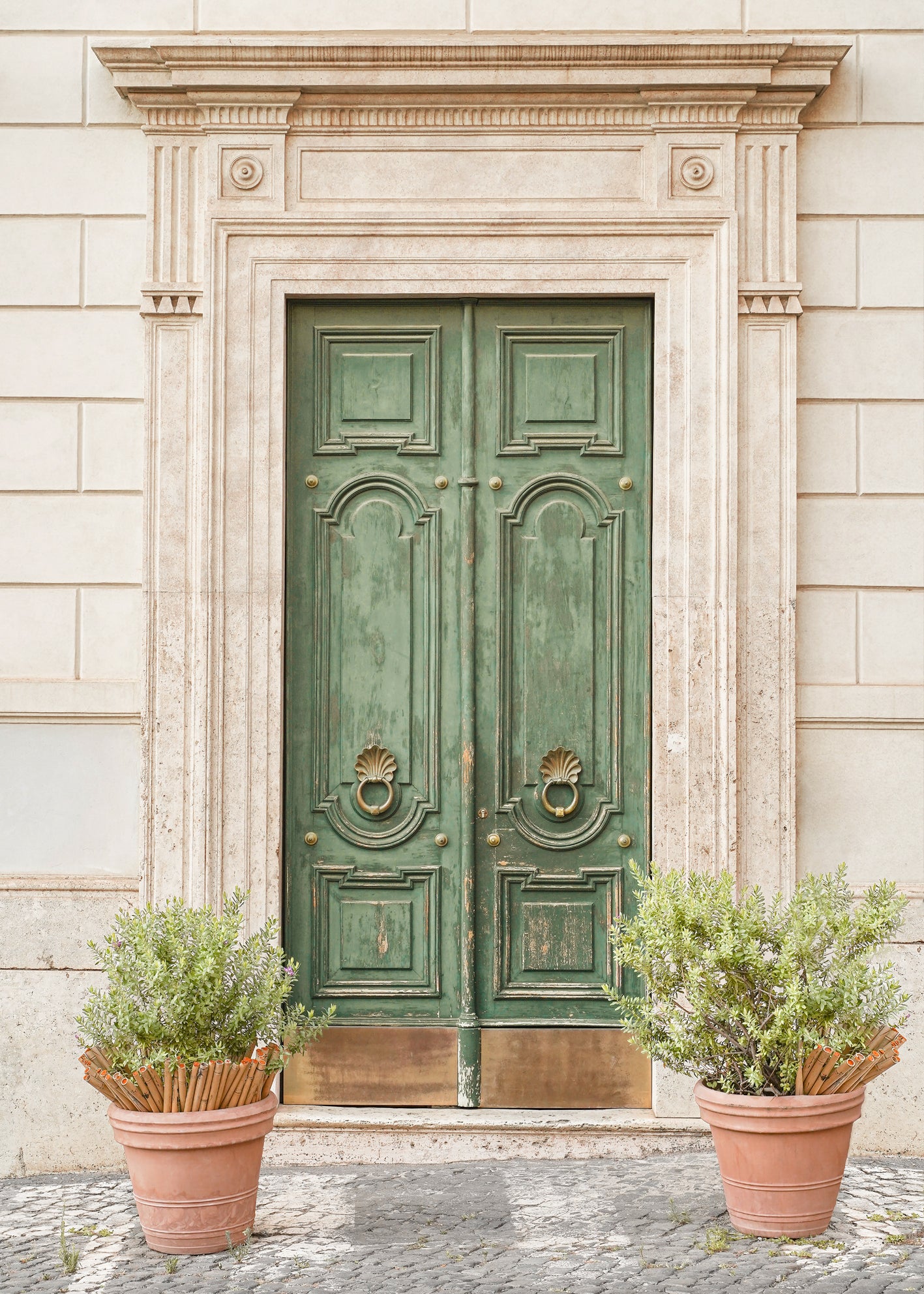 Canvastavla - The Old Door