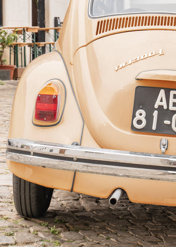 Canvastavla - Vintage Beetle