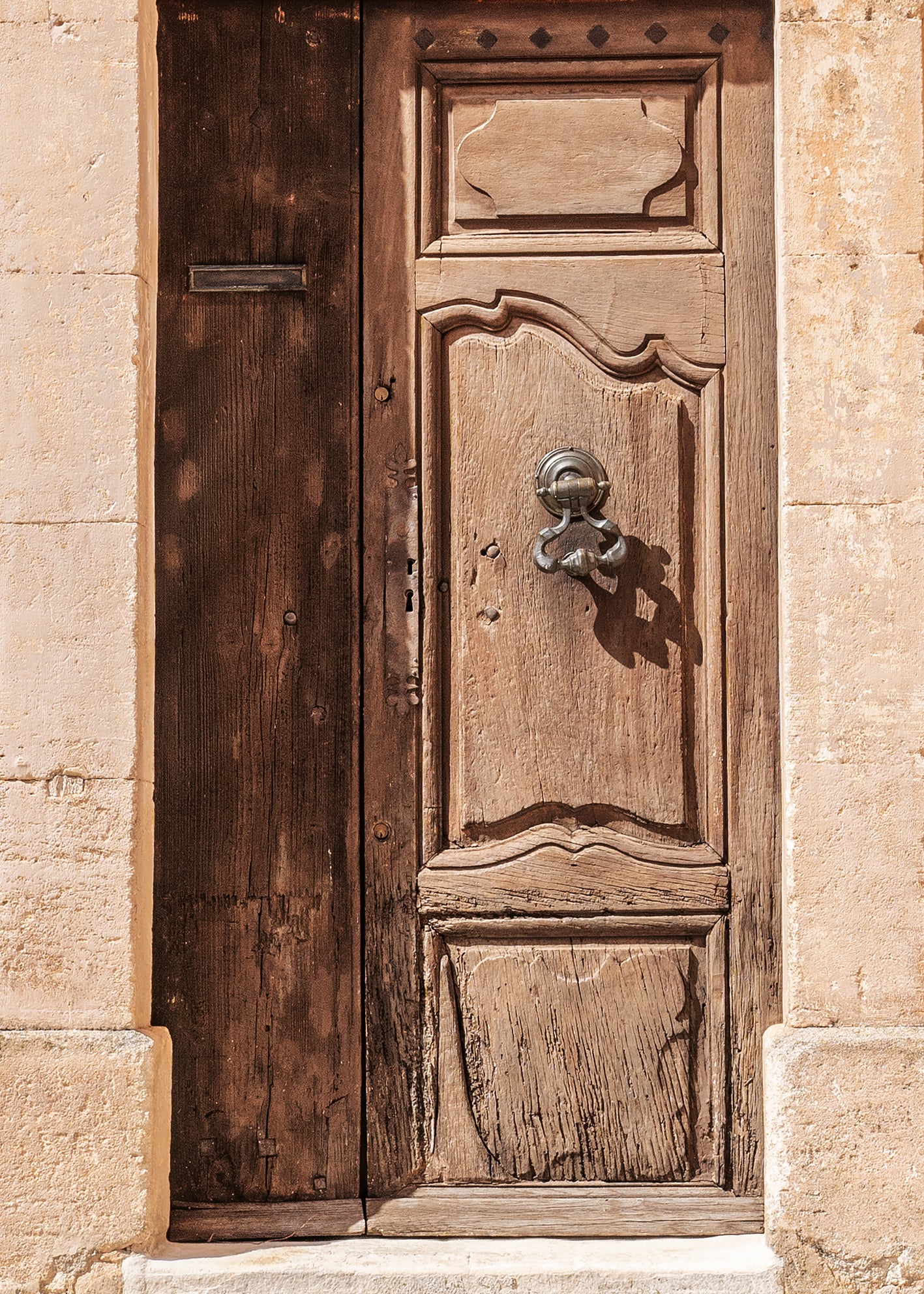 Canvastavla - Rustic Entrance