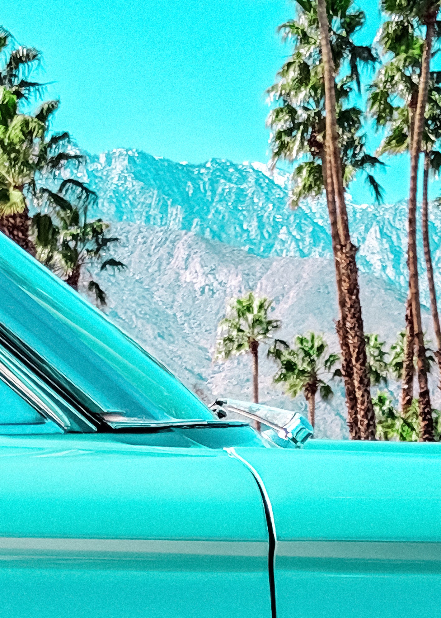 Canvastavla - Turquoise Classic