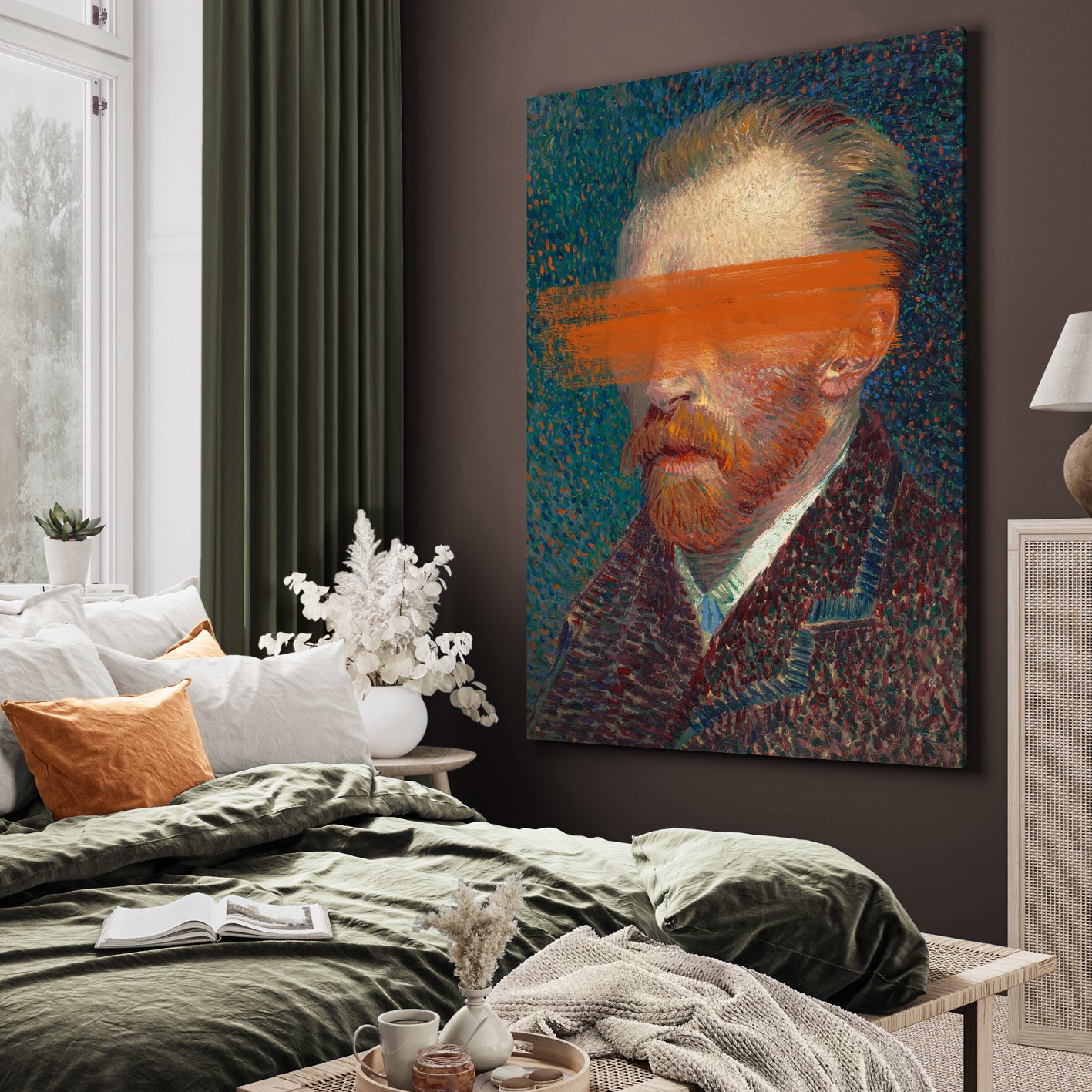 Canvastavla - Blinded by Color