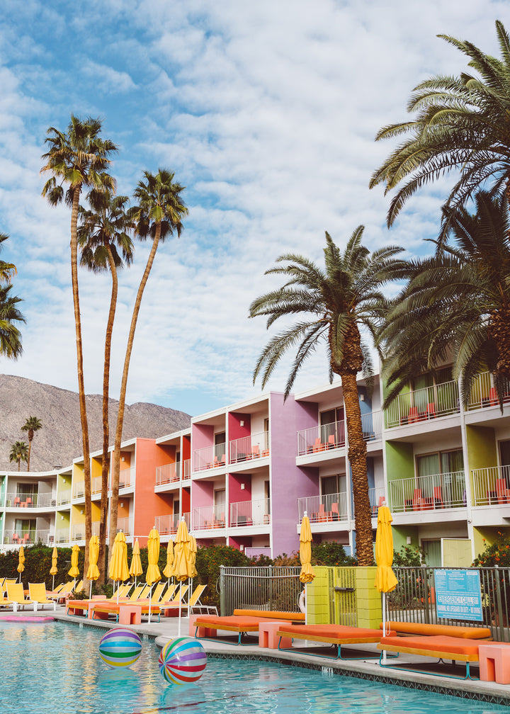 Canvastavla - Colorful Resort