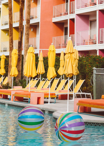 Canvastavla - Colorful Resort