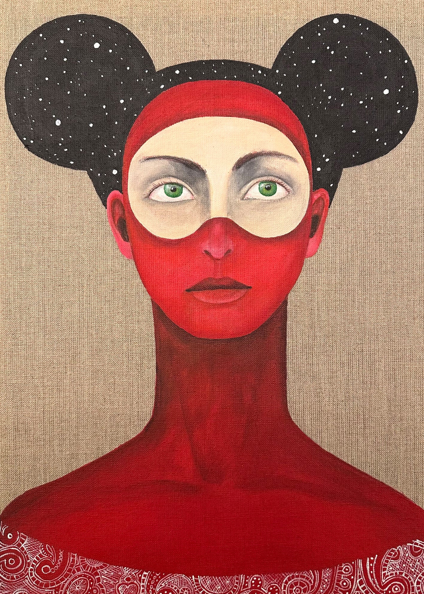 Canvastavla - Celestial Muse