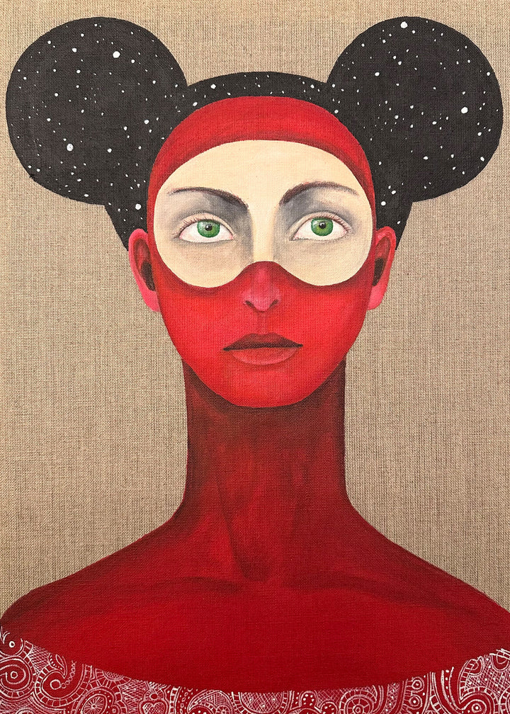 Canvastavla - Celestial Muse