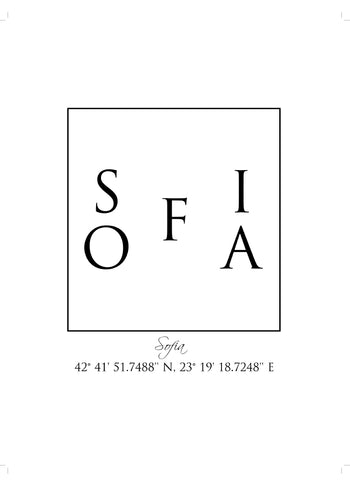 Poster - Sofia Coordinates