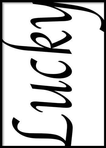 Poster - Lucky