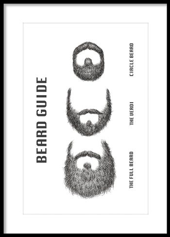 Poster - Beard Guide