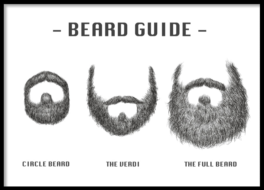 Poster - Beard Guide