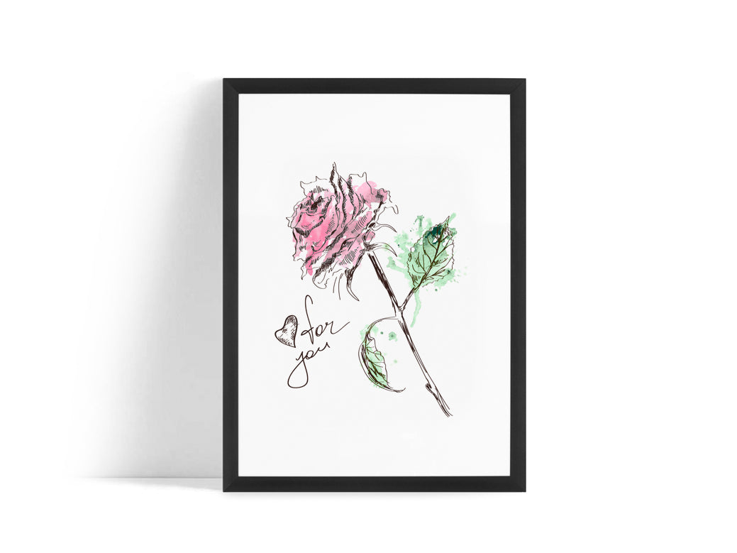Poster - Rose