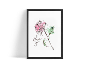 Poster - Rose