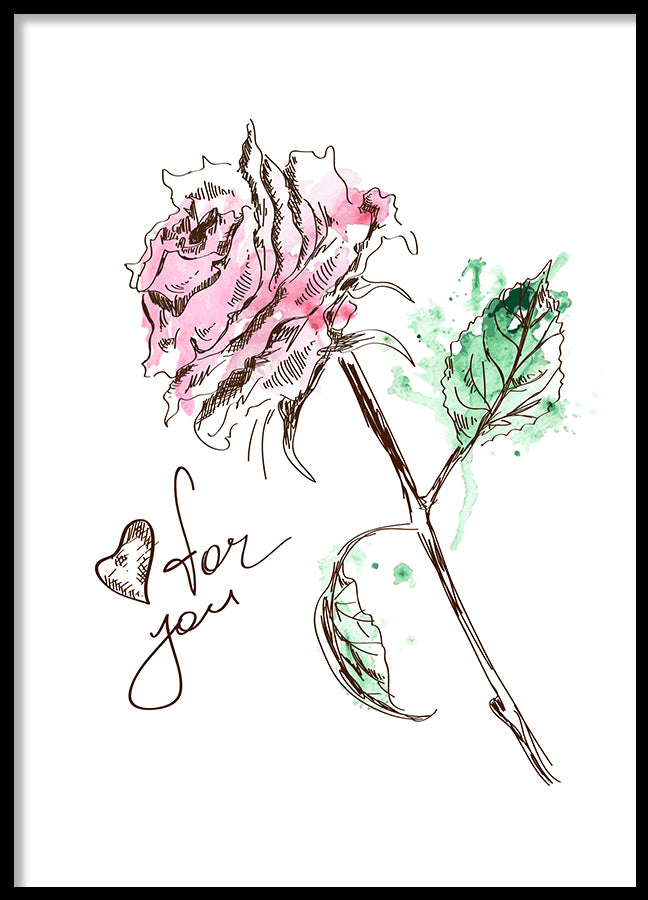 Poster - Rose