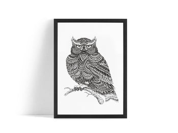 Poster - Owl
