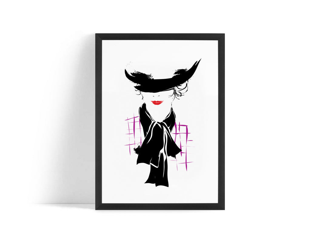 Poster - Mysterious woman