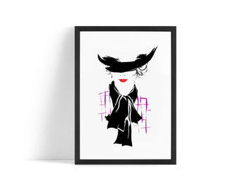 Poster - Mysterious woman