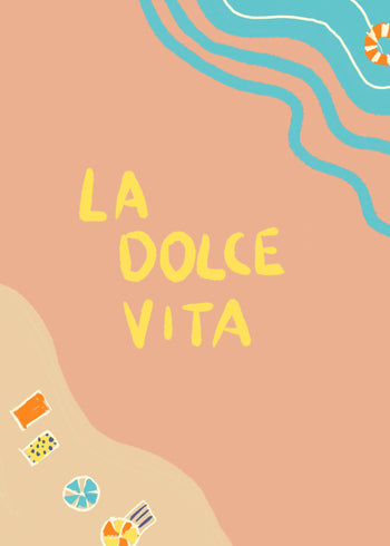 Canvastavla - La Dolce Vita