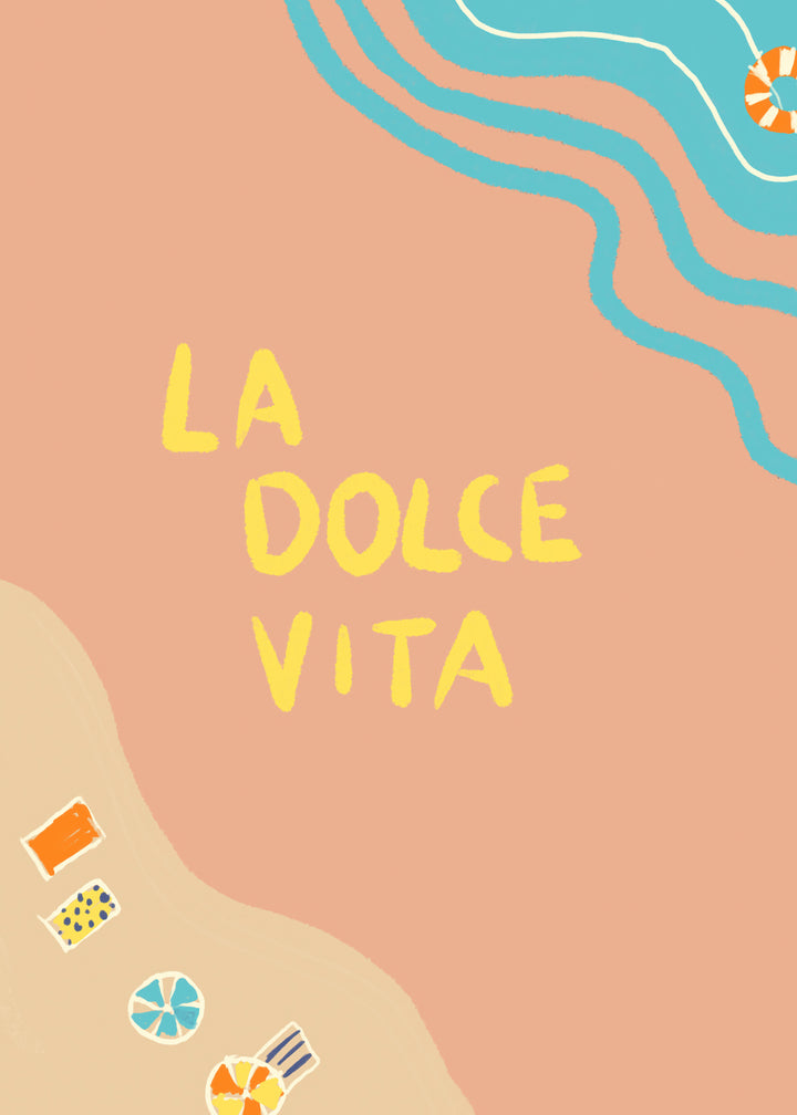 Canvastavla - La Dolce Vita