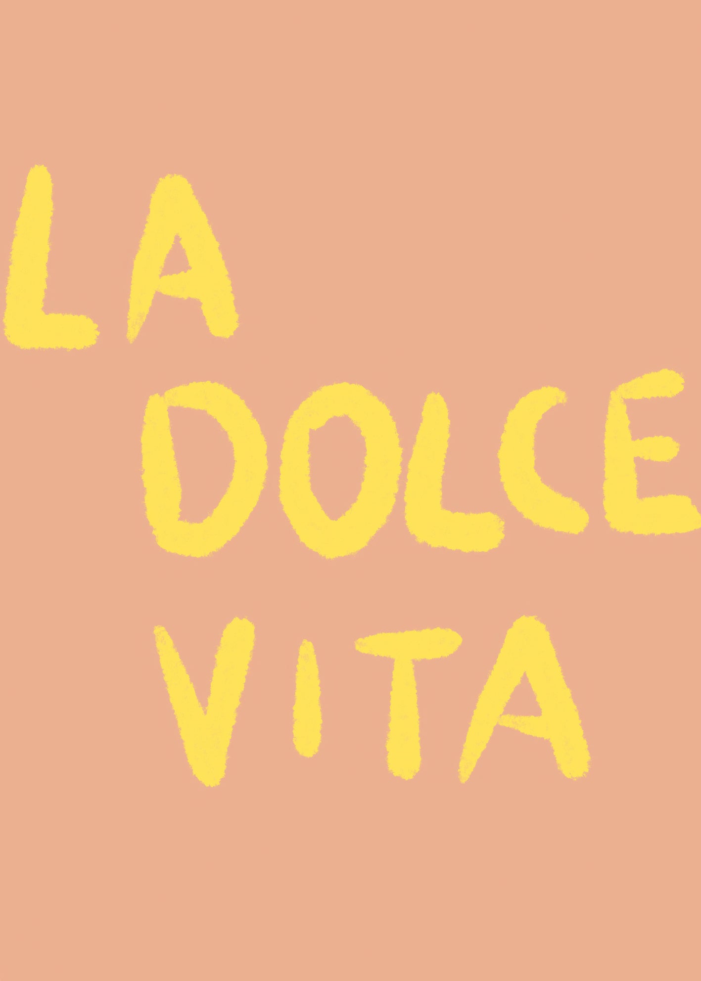 Canvastavla - La Dolce Vita
