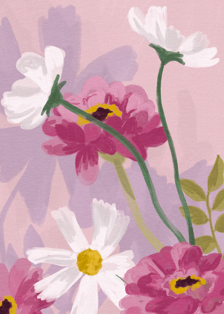 Canvastavla - Field Flowers