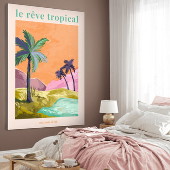 Canvastavla - Tropical Dream