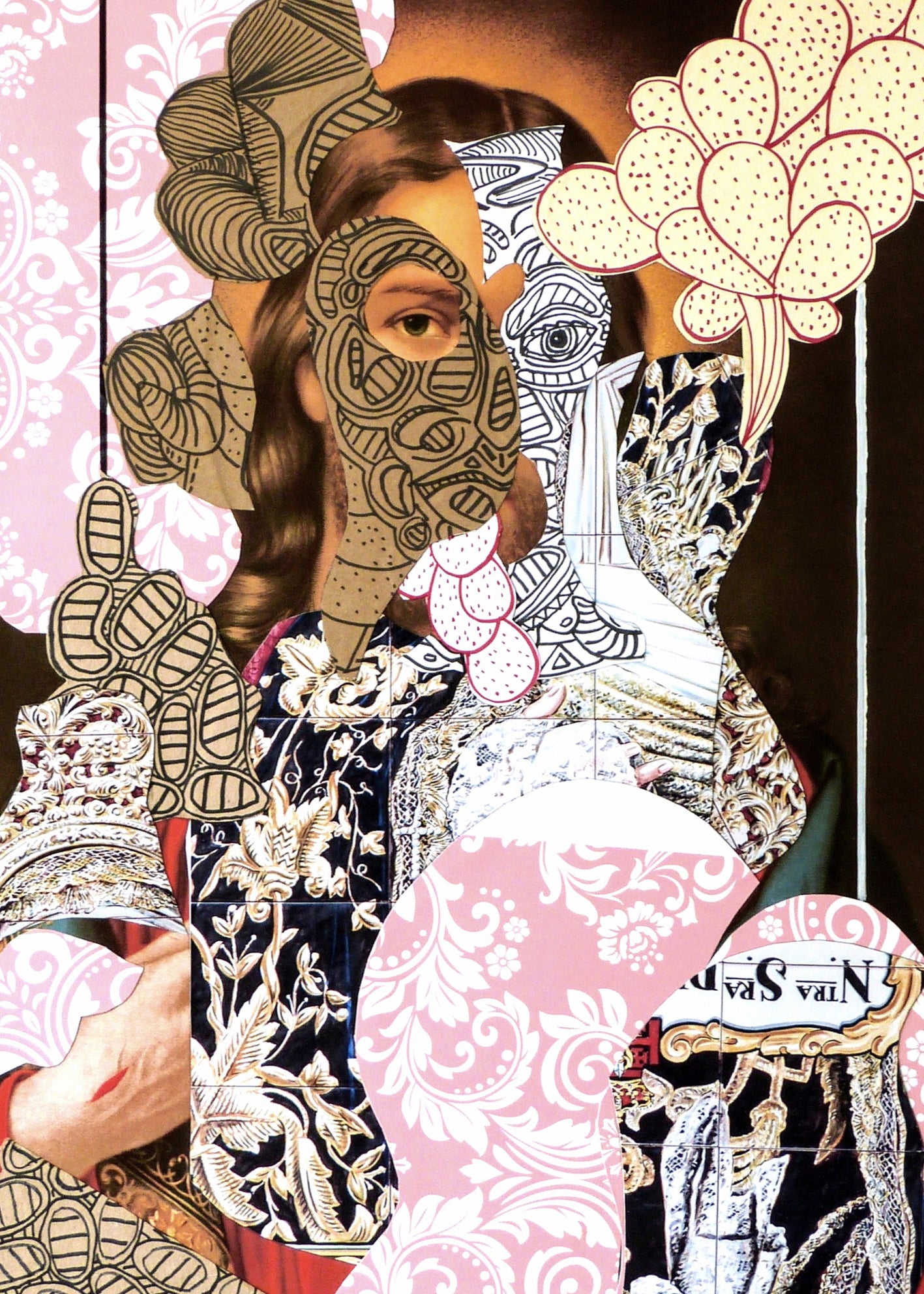 Canvastavla - Baroque Blend