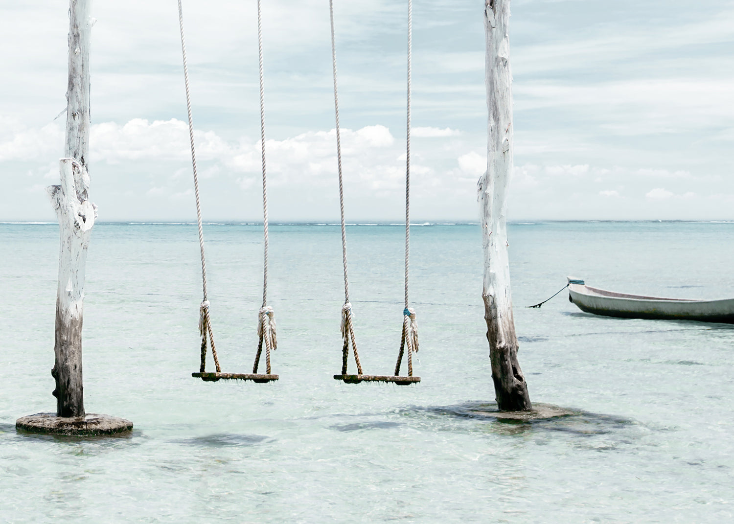 Canvastavla - Beach Swing