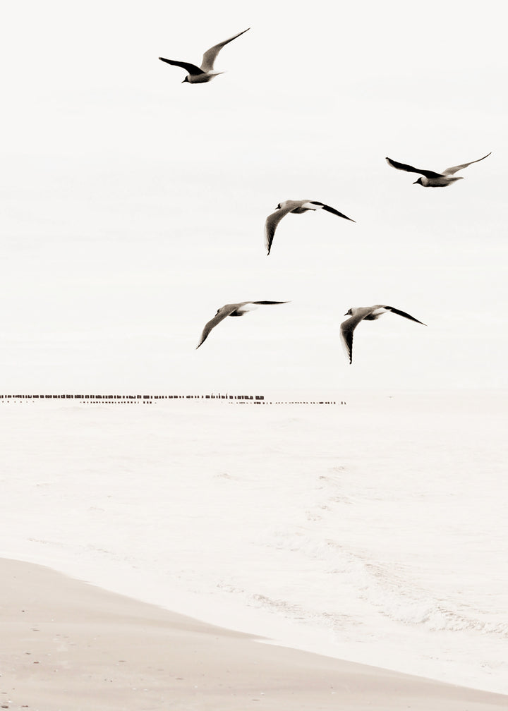 Canvastavla - Peaceful Beach