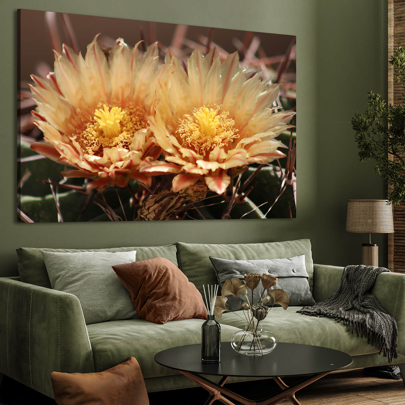 Canvastavla - Ferocactus